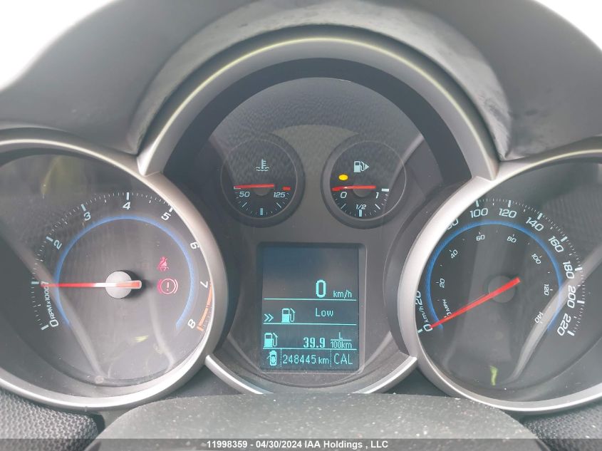 2012 Chevrolet Cruze VIN: 1G1PL5SC5C7409450 Lot: 11998359