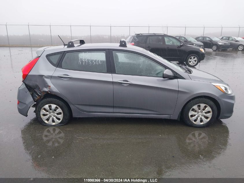 2016 Hyundai Accent Se VIN: KMHCT5AEXGU248895 Lot: 11998366