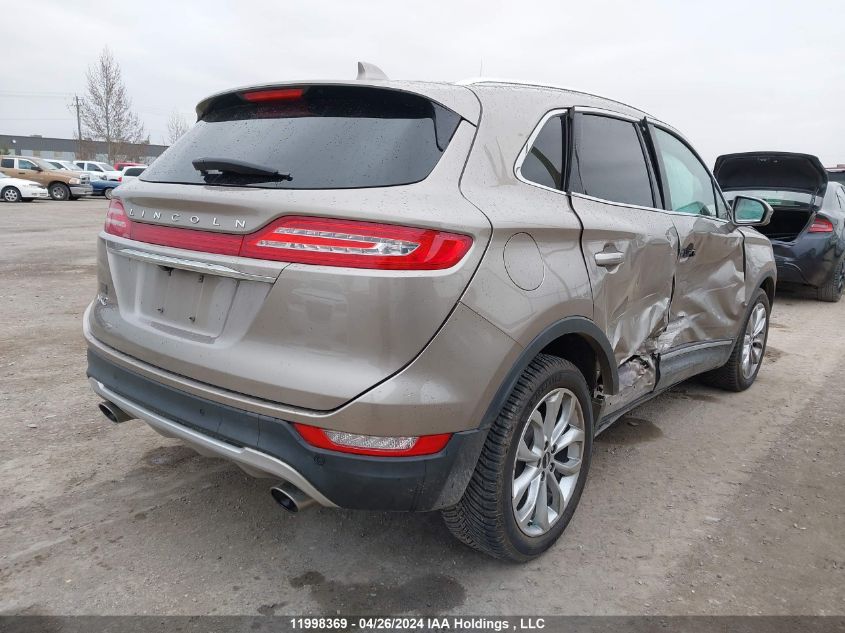 2019 Lincoln Mkc Select VIN: 5LMCJ2D97KUL27384 Lot: 11998369