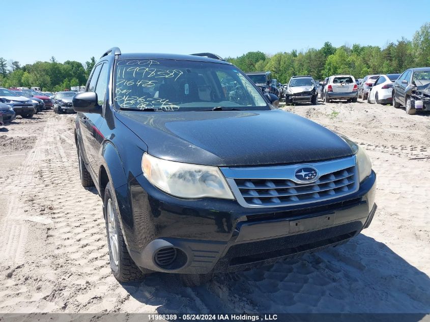 2011 Subaru Forester VIN: JF2SHEBC0BH716425 Lot: 11998389