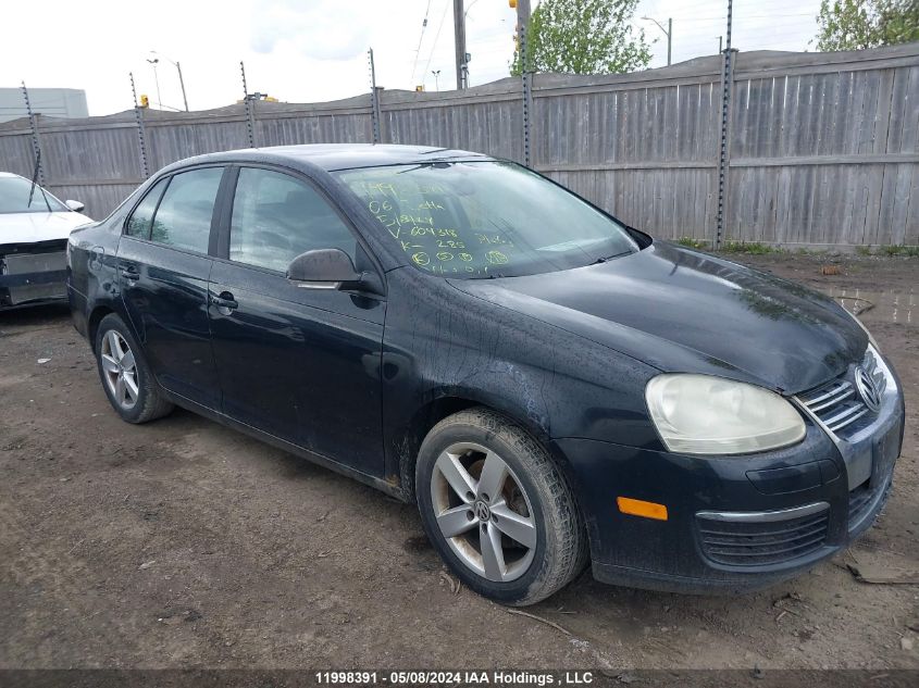 2006 Volkswagen Jetta Sedan VIN: 3VWRF31K06M604318 Lot: 11998391