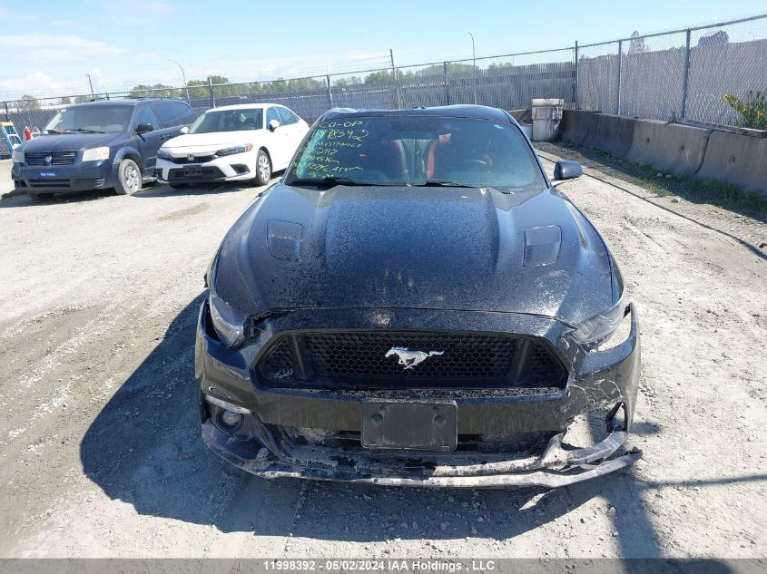 2016 Ford Mustang Gt Premium VIN: 1FA6P8CF4G5262417 Lot: 11998392