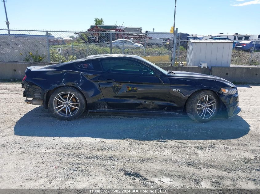 2016 Ford Mustang Gt Premium VIN: 1FA6P8CF4G5262417 Lot: 11998392