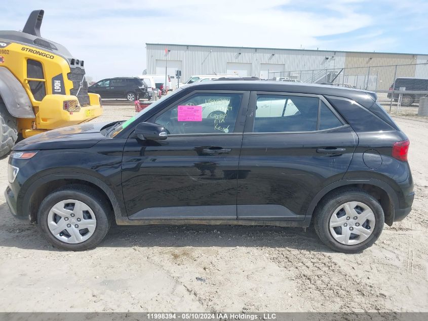 2024 Hyundai Venue Se VIN: KMHRB8A38RU287985 Lot: 11998394