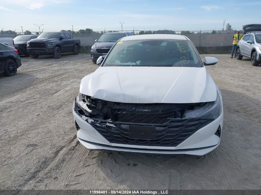 2022 Hyundai Elantra Sel VIN: KMHLM4AG9NU307828 Lot: 11998401