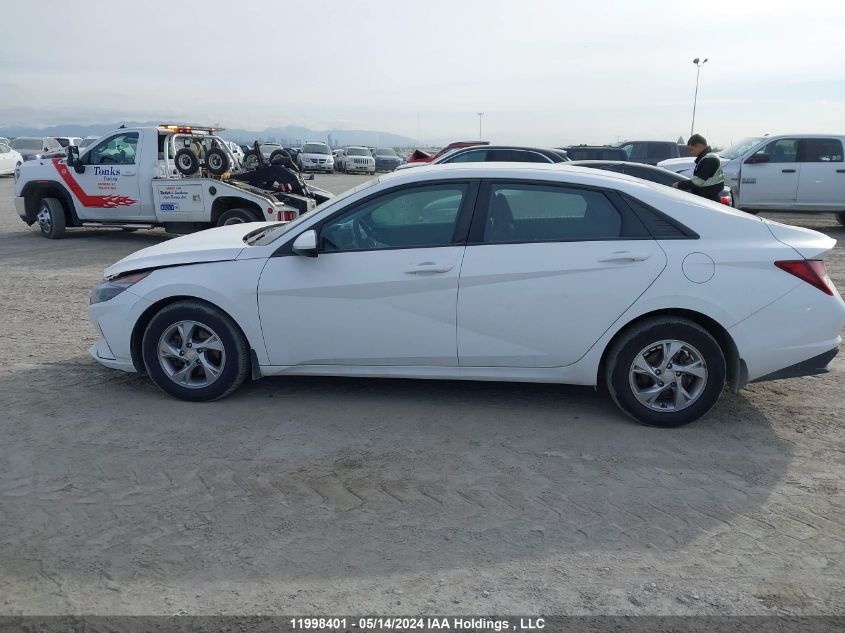 2022 Hyundai Elantra Sel VIN: KMHLM4AG9NU307828 Lot: 11998401