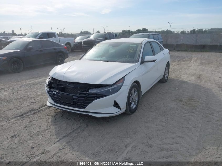 2022 Hyundai Elantra Sel VIN: KMHLM4AG9NU307828 Lot: 11998401