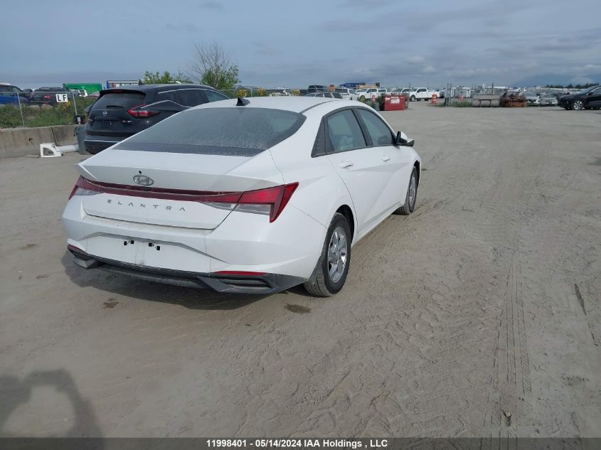 2022 Hyundai Elantra Sel VIN: KMHLM4AG9NU307828 Lot: 11998401