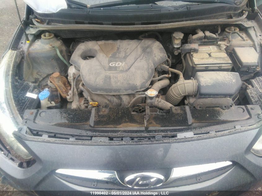 2012 Hyundai Accent Gls/Gs VIN: KMHCT5AE8CU005094 Lot: 11998402