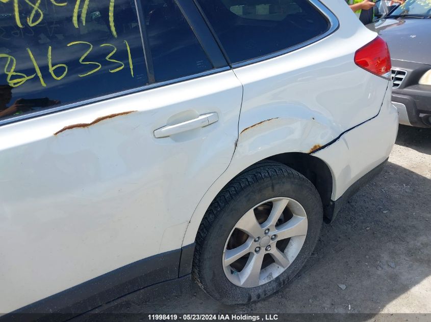 2013 Subaru Outback VIN: 4S4BRGBC7D3216331 Lot: 11998419