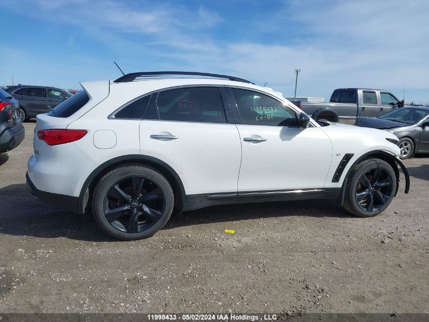 2016 Infiniti Qx70 VIN: JN8CS1MW4GM750407 Lot: 11998433