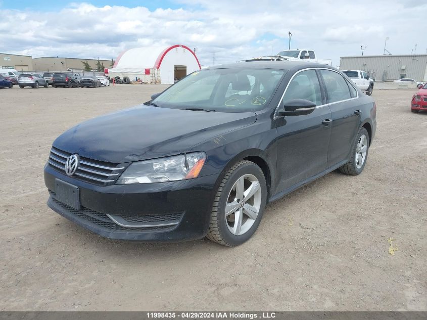 2012 Volkswagen Passat VIN: 1VWBH7A37CC012715 Lot: 11998435