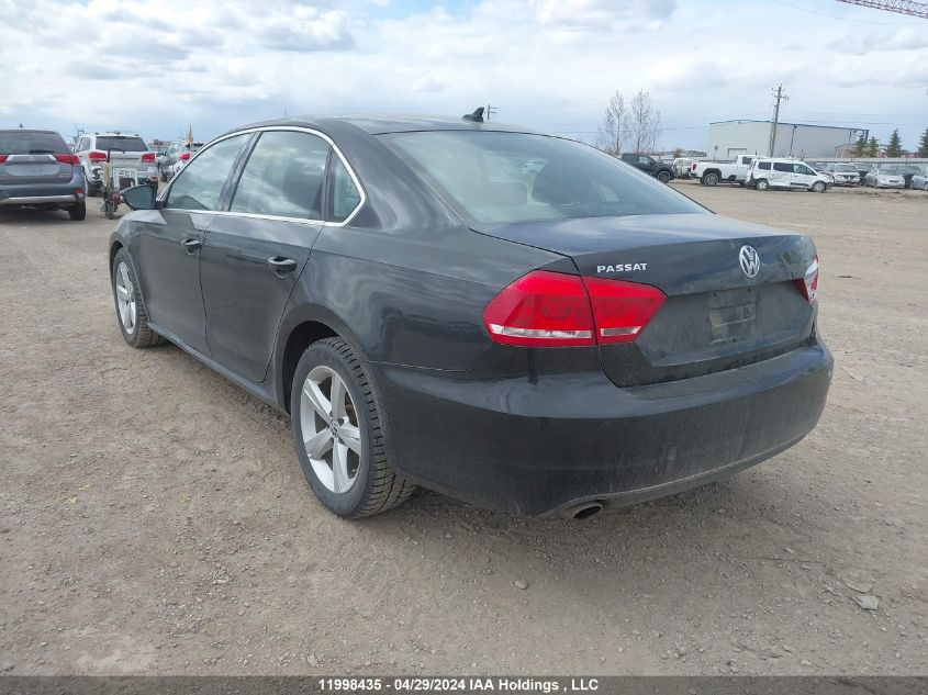 2012 Volkswagen Passat VIN: 1VWBH7A37CC012715 Lot: 11998435