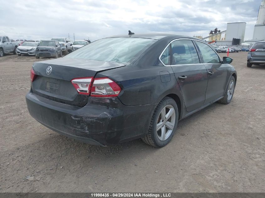 2012 Volkswagen Passat VIN: 1VWBH7A37CC012715 Lot: 11998435