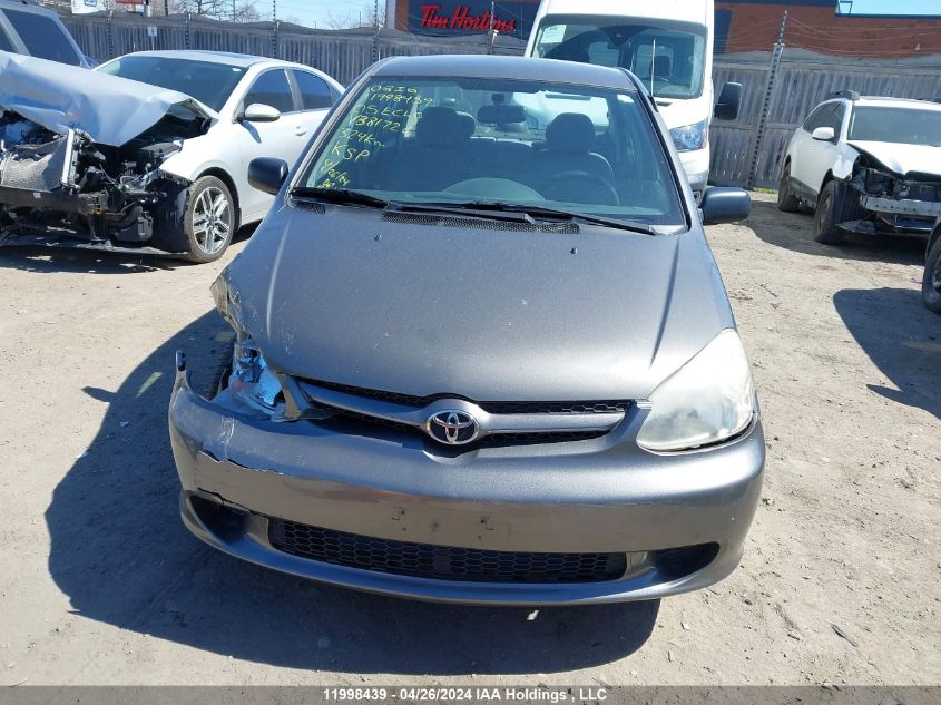 2005 Toyota Echo VIN: JTDBT123250381726 Lot: 11998439