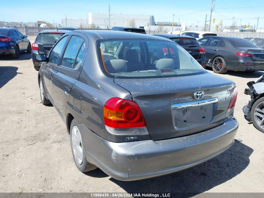 2005 Toyota Echo VIN: JTDBT123250381726 Lot: 11998439