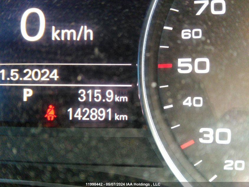 2012 Audi A6 VIN: WAUFGCFC3CN148950 Lot: 11998442