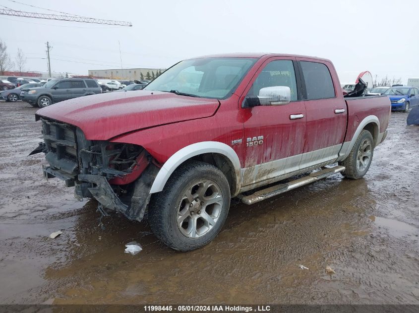 2014 Ram 1500 Laramie VIN: 1C6RR7NT6ES120672 Lot: 11998445