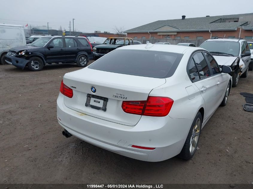 2013 BMW 328 Xi VIN: WBA3B3C54DF534800 Lot: 11998447