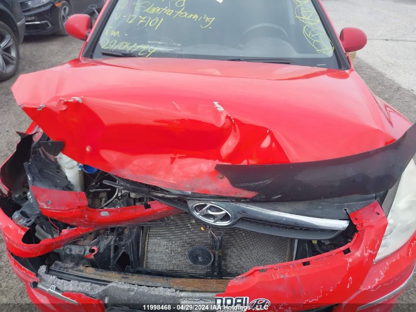 2012 Hyundai Elantra Touring Gls VIN: KMHDB8AE7CU127101 Lot: 11998468