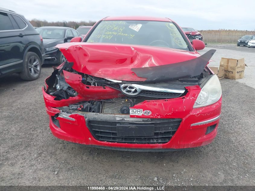 2012 Hyundai Elantra Touring Gls VIN: KMHDB8AE7CU127101 Lot: 11998468