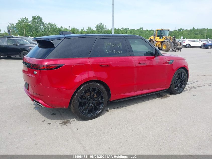 2023 Land Rover Range Rover Sport VIN: SAL1L9FU3PA134220 Lot: 11998478