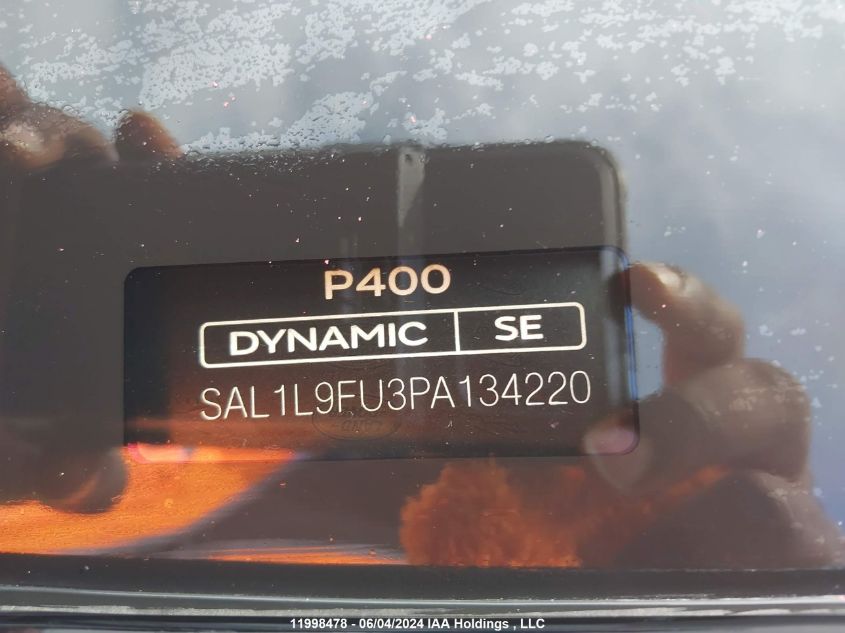 2023 Land Rover Range Rover Sport VIN: SAL1L9FU3PA134220 Lot: 11998478