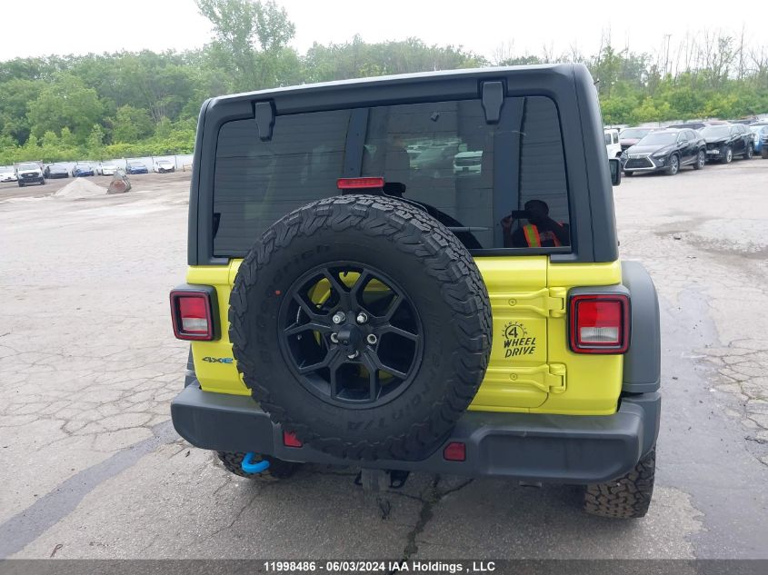 2024 Jeep Wrangler 4Xe 4-Door Willys VIN: 1C4RJXN60RW161081 Lot: 11998486