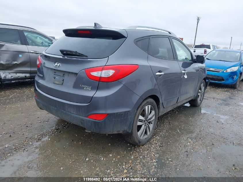 2014 Hyundai Tucson Gls/Limited/Se VIN: KM8JUCAG6EU885564 Lot: 11998492