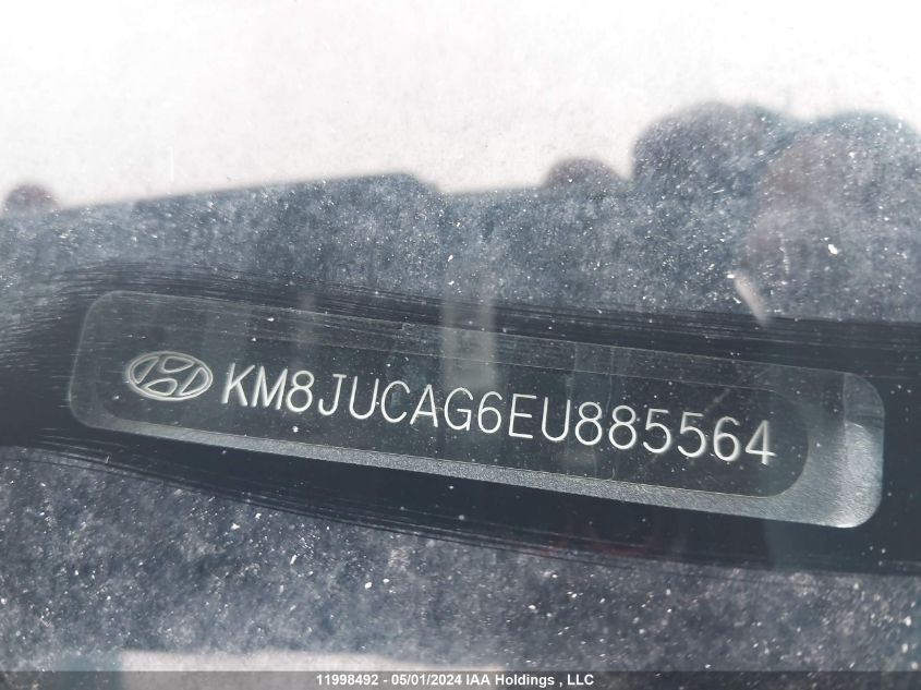 2014 Hyundai Tucson Gls/Limited/Se VIN: KM8JUCAG6EU885564 Lot: 11998492