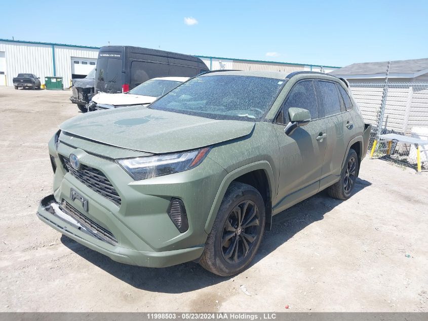 2022 Toyota Rav4 Hybrid Se VIN: 2T34WRFV5NW147280 Lot: 11998503