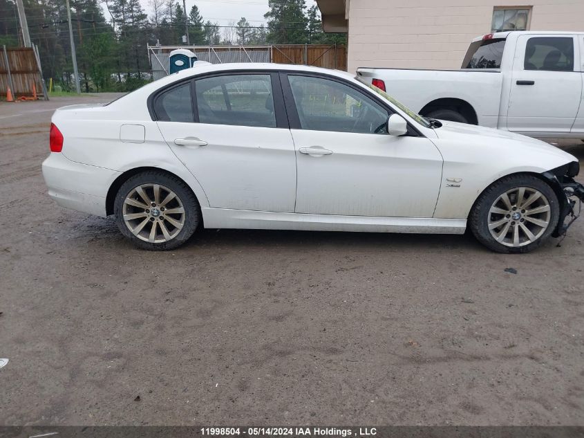 2011 BMW 3 Series VIN: WBAPK7C54BA974132 Lot: 11998504