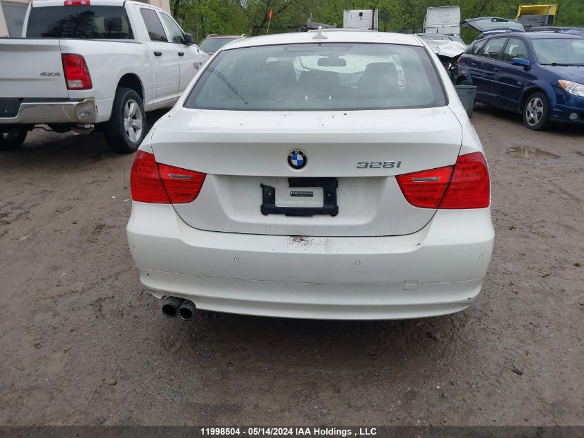 2011 BMW 3 Series VIN: WBAPK7C54BA974132 Lot: 11998504