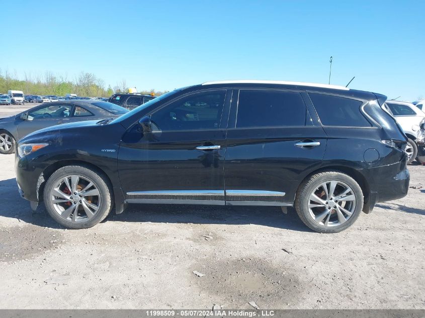 2014 Infiniti Qx60 VIN: 5N1CL0MM4EC512900 Lot: 11998509