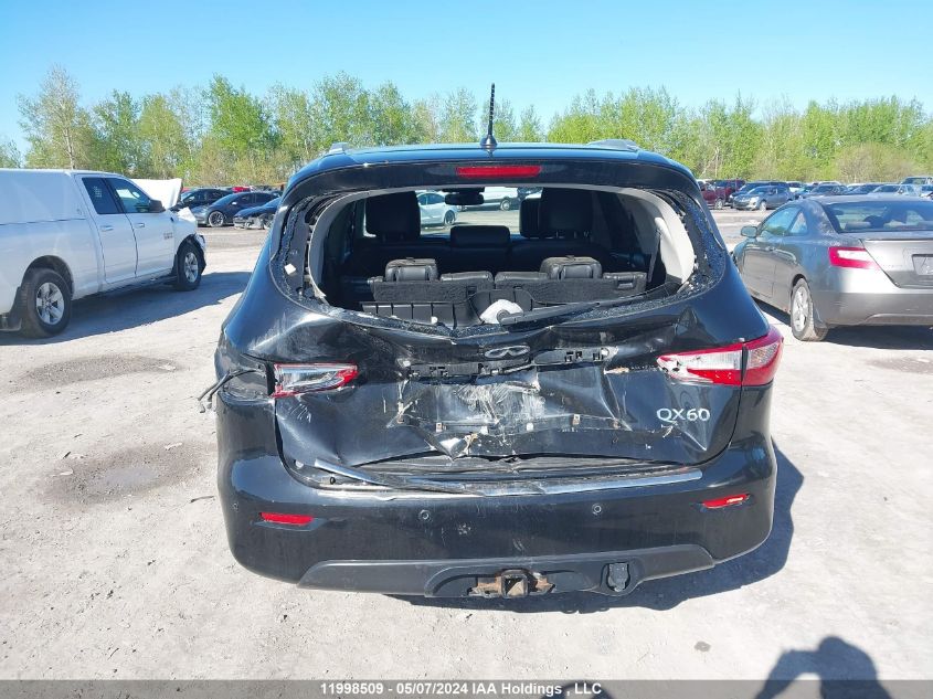 2014 Infiniti Qx60 VIN: 5N1CL0MM4EC512900 Lot: 11998509