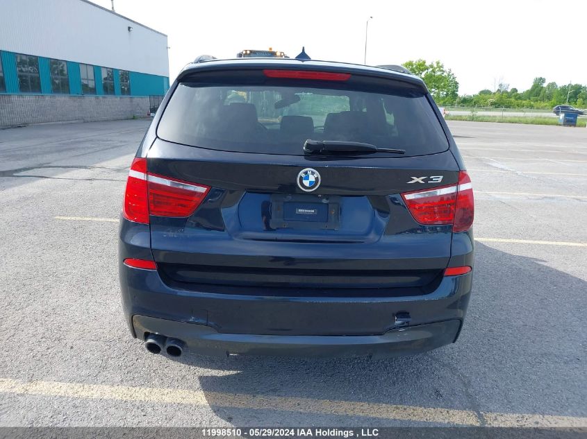 2017 BMW X3 VIN: 5UXWX7C3XH0W40053 Lot: 11998510