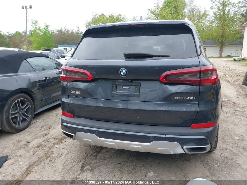 2019 BMW X5 xDrive40I VIN: 5UXCR6C54KLL52334 Lot: 11998527