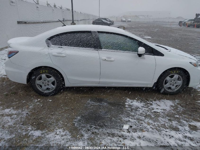 2014 Honda Civic Hybrid VIN: 19XFB4F24EE400078 Lot: 11998542