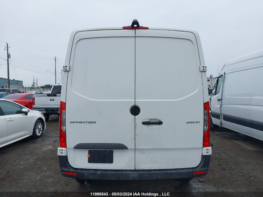 2022 Mercedes-Benz Sprinter VIN: W1Y4EBHY6NP433762 Lot: 11998543