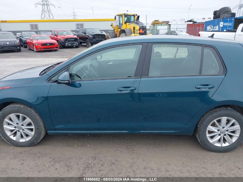 2018 Volkswagen Golf VIN: 3VWG17AU2JM271014 Lot: 11998552