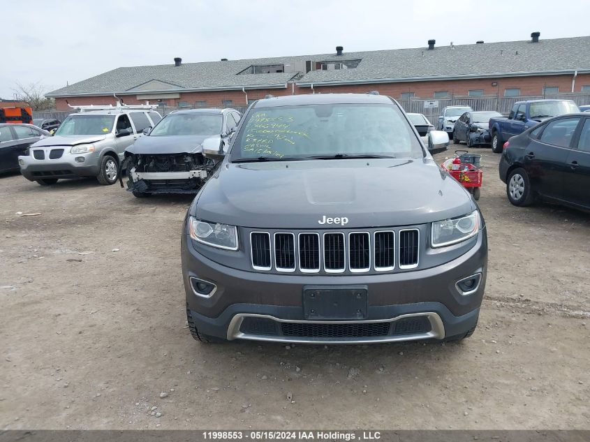 2015 Jeep Grand Cherokee Limited VIN: 1C4RJFBGXFC866944 Lot: 11998553