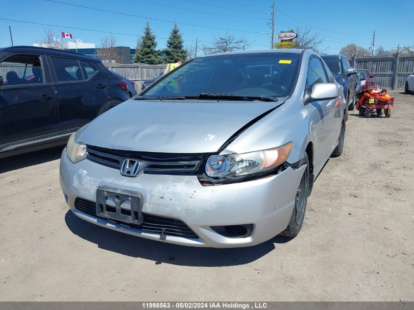 2008 Honda Civic Cpe VIN: 2HGFG12638H002105 Lot: 11998563