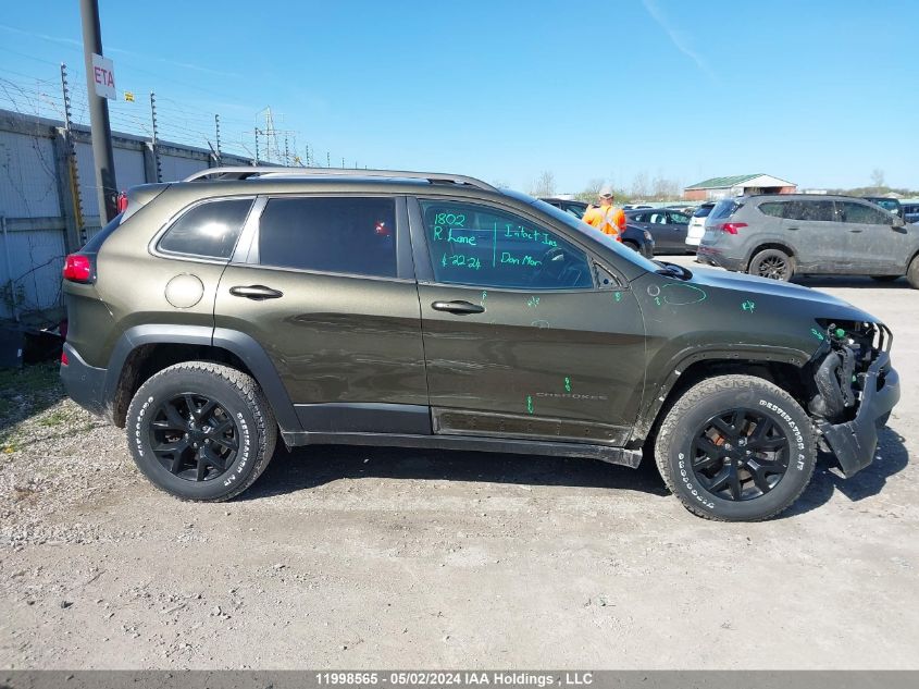 2015 Jeep Cherokee VIN: 1C4PJMBS0FW697595 Lot: 11998565