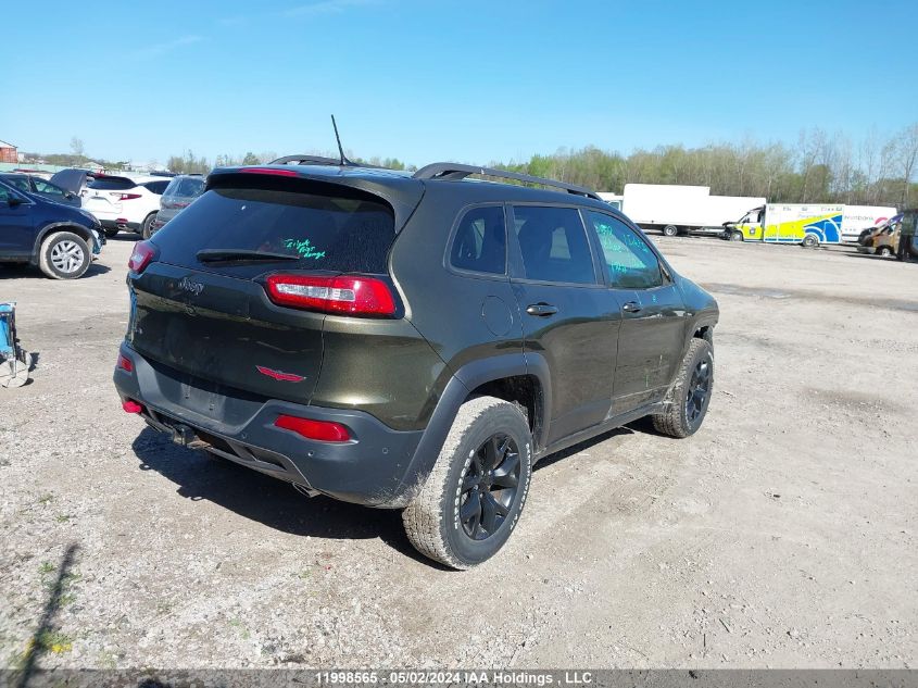 2015 Jeep Cherokee VIN: 1C4PJMBS0FW697595 Lot: 11998565