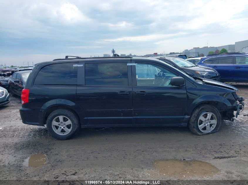 2012 Dodge Grand Caravan Se VIN: 2C4RDGBG4CR395700 Lot: 11998574