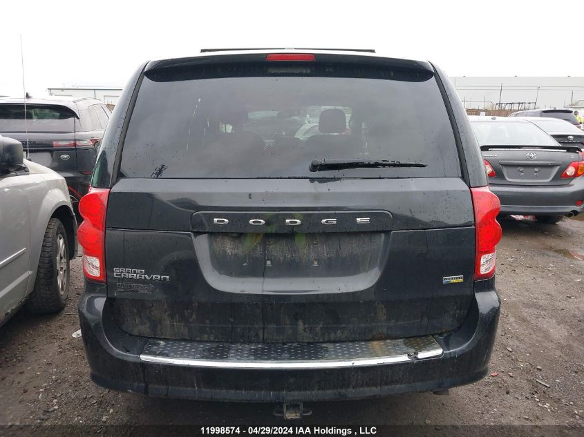 2012 Dodge Grand Caravan Se VIN: 2C4RDGBG4CR395700 Lot: 11998574