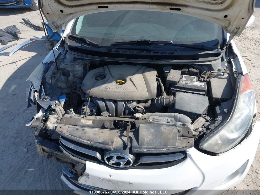 2013 Hyundai Elantra Limited VIN: 5NPDH4AE3DH340148 Lot: 11998576