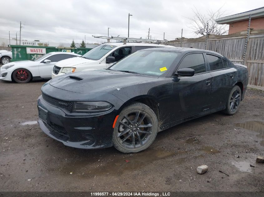 2022 Dodge Charger Gt VIN: 2C3CDXMG7NH155315 Lot: 11998577