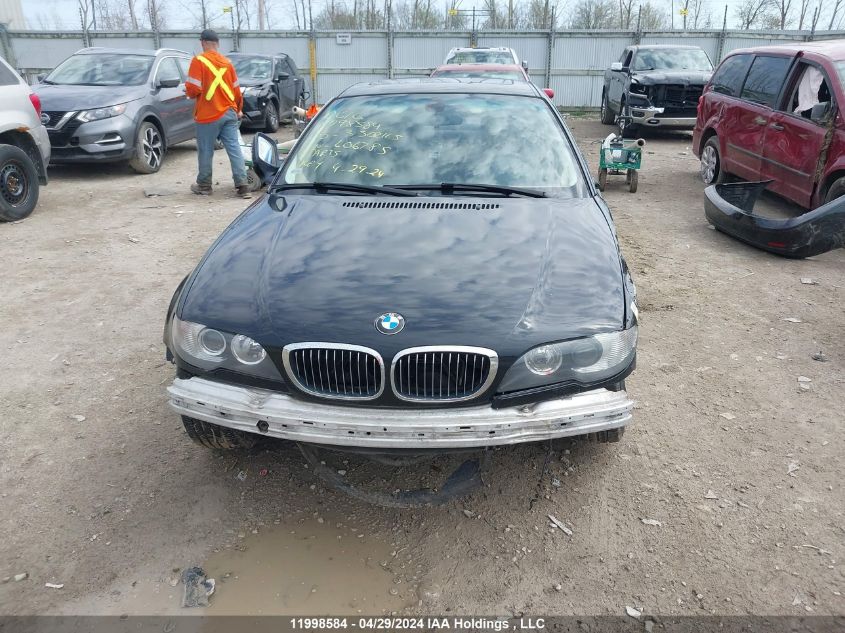 2005 BMW 3 Series 325Ci VIN: WBABD33405PL06785 Lot: 11998584