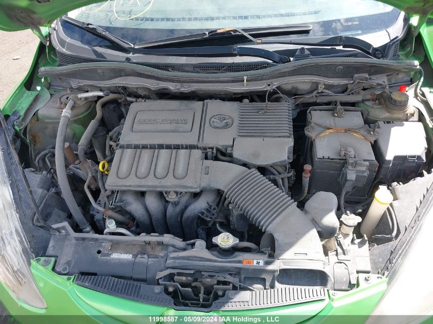 2011 Mazda Mazda2 VIN: JM1DE1HY3B0121837 Lot: 11998587